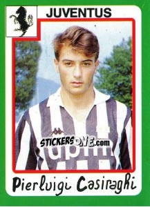 Sticker Pierluigi Casiraghi - Calcio 1990 n. 166 - Euroflash