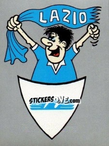 Sticker Scudetto Lazio - Calcio 1990 - Euroflash