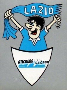 Sticker Scudetto Lazio - Calcio 1990 n. SC13 - Euroflash