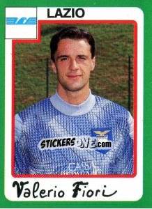Sticker Valerio Fiori - Calcio 1990 - Euroflash