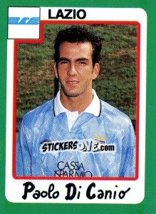 Sticker Paolo Di Canio - Calcio 1990 n. 177 - Euroflash