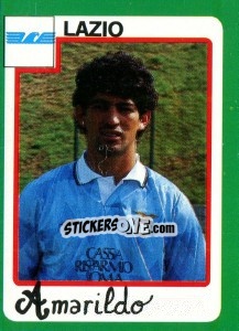Sticker Amarildo - Calcio 1990 - Euroflash