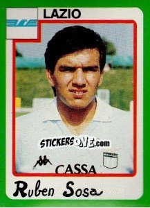 Figurina Rusen Sosa - Calcio 1990 - Euroflash
