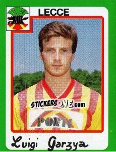 Sticker Luigi Garzya - Calcio 1990 - Euroflash