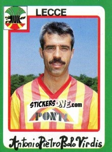 Sticker Antonio Pietropaolo Virdis - Calcio 1990 - Euroflash