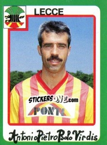 Figurina Antonio Pietropaolo Virdis - Calcio 1990 - Euroflash