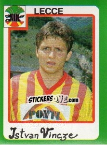 Sticker Istvan Vincze - Calcio 1990 n. 200 - Euroflash