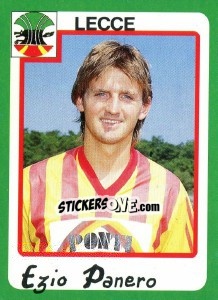 Sticker Ezio Panero - Calcio 1990 n. 201 - Euroflash