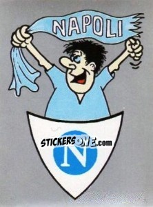 Sticker Scudetto Napoli - Calcio 1990 - Euroflash