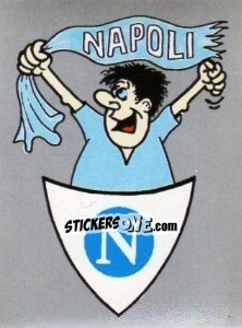 Cromo Scudetto Napoli - Calcio 1990 n. SC16 - Euroflash