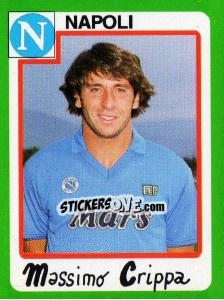 Sticker Massimo Crippa - Calcio 1990 - Euroflash