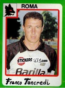 Figurina Franco Tancredi - Calcio 1990 - Euroflash