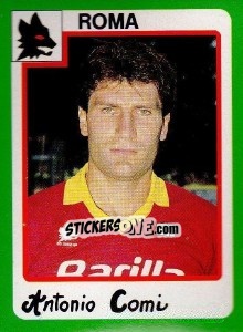 Figurina Antonio Comi - Calcio 1990 - Euroflash