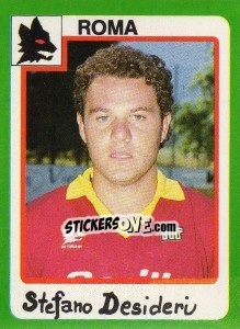 Sticker Stefano Desideri - Calcio 1990 n. 246 - Euroflash