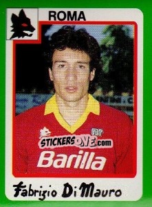 Sticker Fabrizio Di Mauro - Calcio 1990 - Euroflash