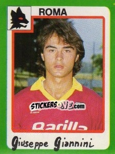 Sticker Giuseppe Giannini - Calcio 1990 n. 248 - Euroflash