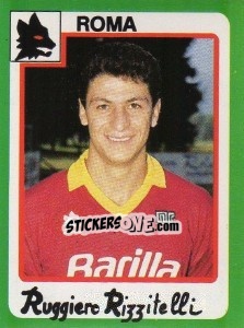 Sticker Ruggiero Rizzitelli - Calcio 1990 - Euroflash