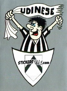Sticker Scudetto Udinese - Calcio 1990 - Euroflash