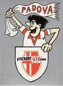 Sticker Scudetto Padova - Calcio 1990 n. SC33 - Euroflash