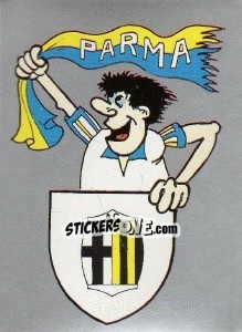 Sticker Scudetto Parma - Calcio 1990 n. SC34 - Euroflash