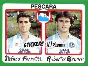 Cromo Stefano Ferretti / Roberto Bruno