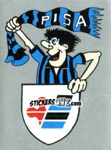 Sticker Scudetto Pisa