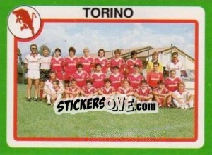 Sticker Squadra Torino - Calcio 1990 - Euroflash