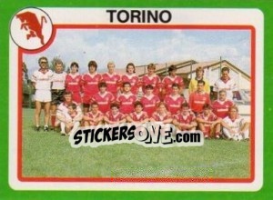 Sticker Squadra Torino - Calcio 1990 n. SQU19 - Euroflash