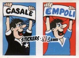 Sticker Scudetto Empoli - Calcio 1990 - Euroflash
