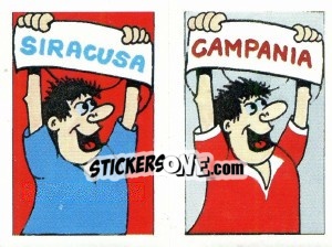 Sticker Siracusa / Campania - Calcio 1990 n. SC60 - Euroflash