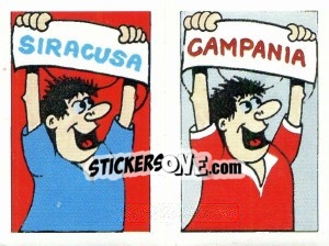 Sticker Scudetto Siracusa - Calcio 1990 - Euroflash
