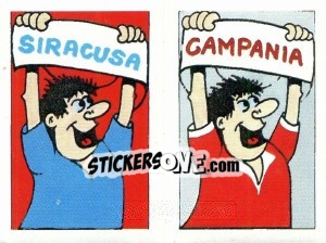 Sticker Scudetto Siracusa - Calcio 1990 n. SC73 - Euroflash