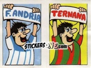 Sticker Scudetto Ternana - Calcio 1990 - Euroflash