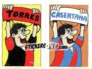 Sticker Scudetto Torres - Calcio 1990 - Euroflash