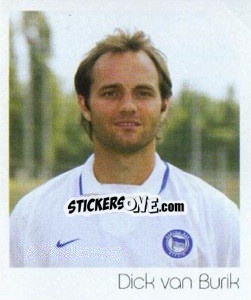 Sticker Dick van Burik - German Football Bundesliga 2003-2004 - Panini