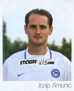 Sticker Josip Simunic - German Football Bundesliga 2003-2004 - Panini