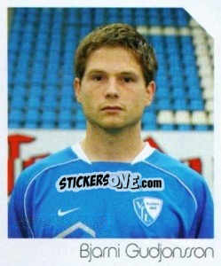 Sticker Bjärni Gudjonsson - German Football Bundesliga 2003-2004 - Panini