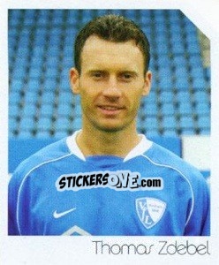 Sticker Thomas Zdebel - German Football Bundesliga 2003-2004 - Panini