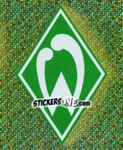 Sticker SV Werder Bremen - Goldwappen - German Football Bundesliga 2003-2004 n. 58 - Panini