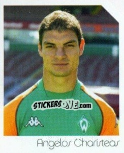 Cromo Angelos Charisteas - German Football Bundesliga 2003-2004 - Panini