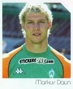 Sticker Markus Daun - German Football Bundesliga 2003-2004 - Panini