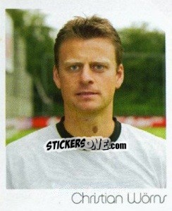 Cromo Christian Wörns - German Football Bundesliga 2003-2004 - Panini