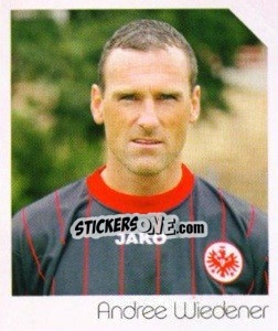 Sticker Andree Wiedener - German Football Bundesliga 2003-2004 - Panini