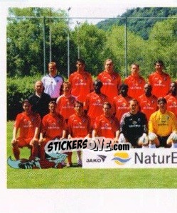 Sticker Sportclub Freiburg - Mannschaft (Puzzle) - German Football Bundesliga 2003-2004 n. 141 - Panini