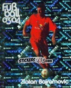 Sticker Zlatan Bajramovic - German Football Bundesliga 2003-2004 - Panini