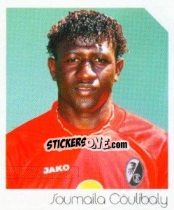 Cromo Soumaila Coulibaly - German Football Bundesliga 2003-2004 - Panini