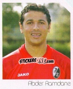 Cromo Abder Ramdane - German Football Bundesliga 2003-2004 - Panini