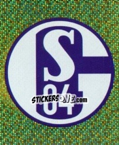 Sticker FC Schalke 04 Gelsenkirchen - Goldwappen - German Football Bundesliga 2003-2004 - Panini