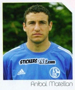 Sticker Anibal Matellan - German Football Bundesliga 2003-2004 - Panini