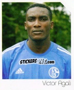 Cromo Victor Agali - German Football Bundesliga 2003-2004 - Panini